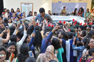 Manasuku Nachindi Movie Team At Kasturba Gandhi College